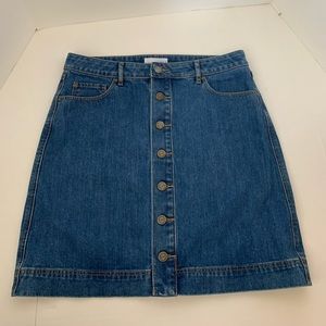 Women’s LOFT Denim Skirt 6